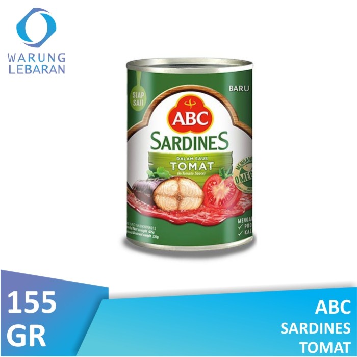 

ABC Sardines Tomat 155gr