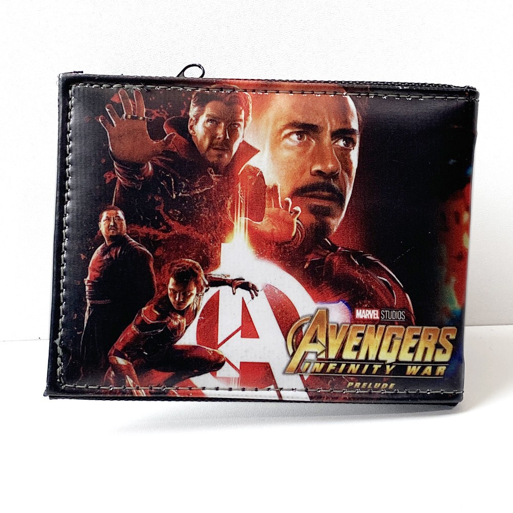 mantap SHOPEE 6.6 SUPER SALE C295 Dompet Anak Laki Laki Dompet Karakter Avenger AV-301 Kulit Sinteti