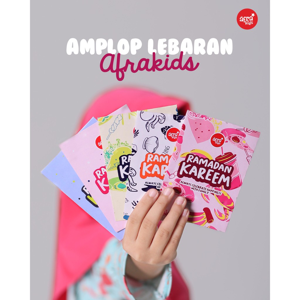 

Amplop Lebaran Keren dari Afrakids (isi 50pcs)