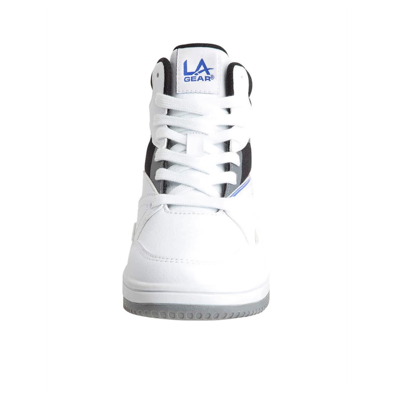 Payless LA Gear Childrens Hoops Basket Sneakers - White_10