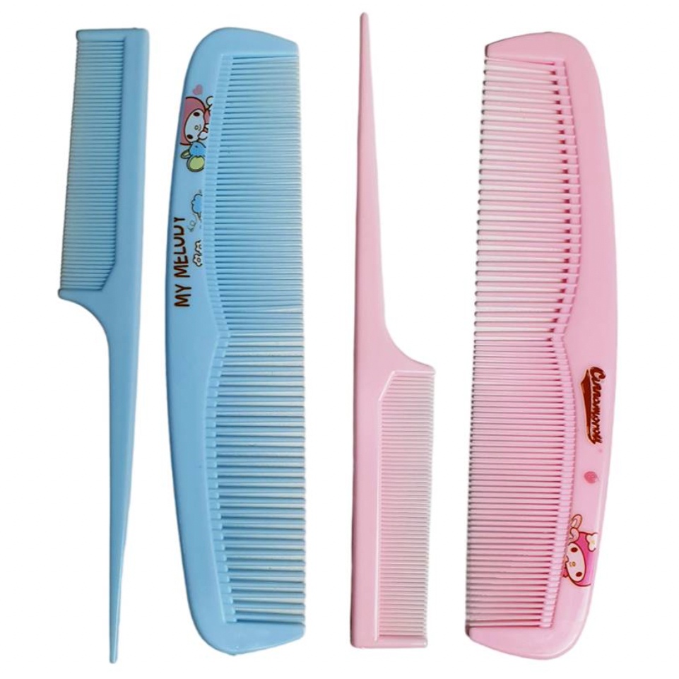 SS001 - Sisir Set 2IN1 Lucu Anti Kusut - Souvenir Pernikahan - Sisir Grosir