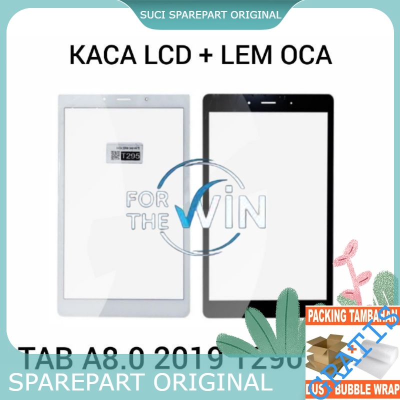 KACA LCD KACA DEPAN SAMSUNG TAB T295 2019 TAB A 8.0 2019 - KACA DEPAN LAYAR DEPAN TAB A8.0 ORI