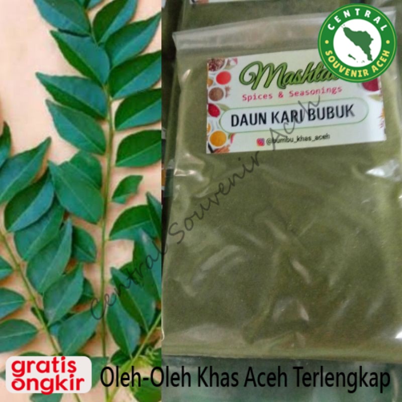 

Bubuk Daun Kari / Salam Koja / Temurui Aceh
