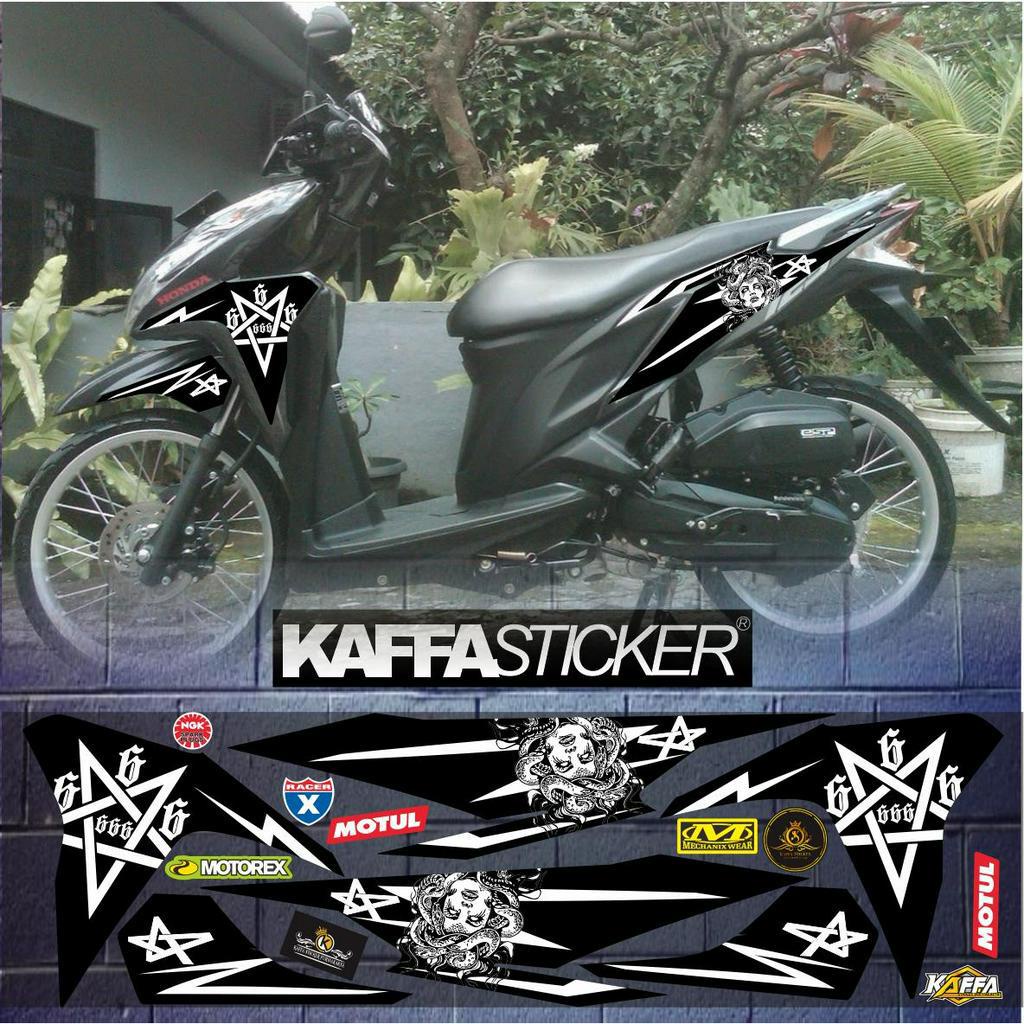 VARIASI MOTOR / Striping VARIO OLD 125 - Stiker VARIO OLD 125 List Variasi Motor STICKER VARIO 125 M