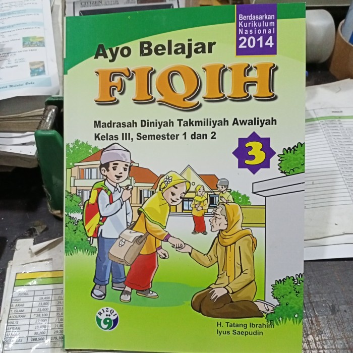 buku ayo belajar fiqih kelas 3 mdta