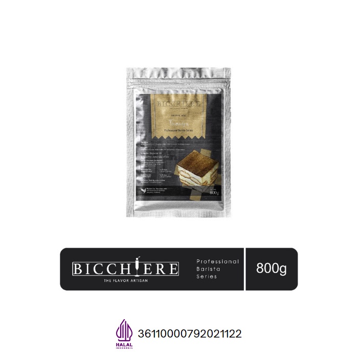 

Bubuk Minuman Tiramisu Premium Bicchiere 800g