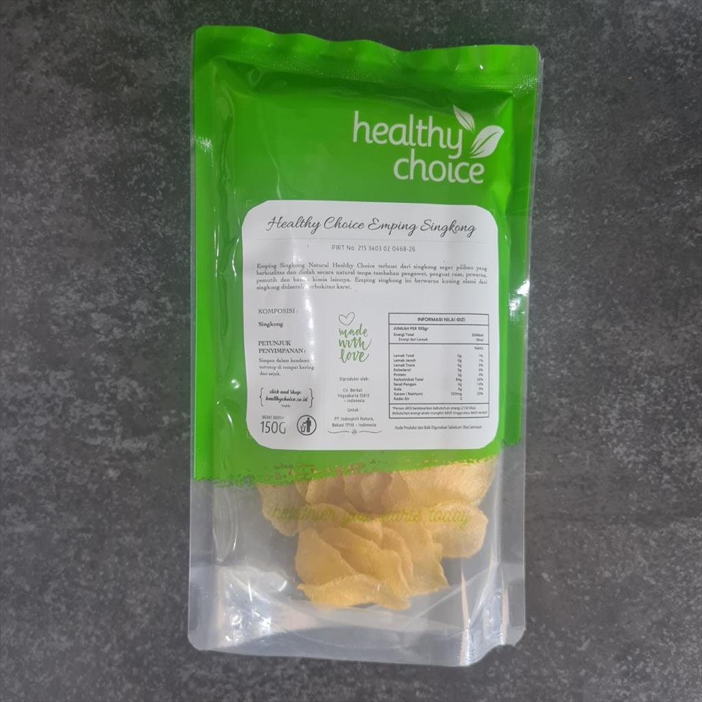 

Healthy Choice Emping Singkong 150g ( Kerupuk Keripik Singkong )