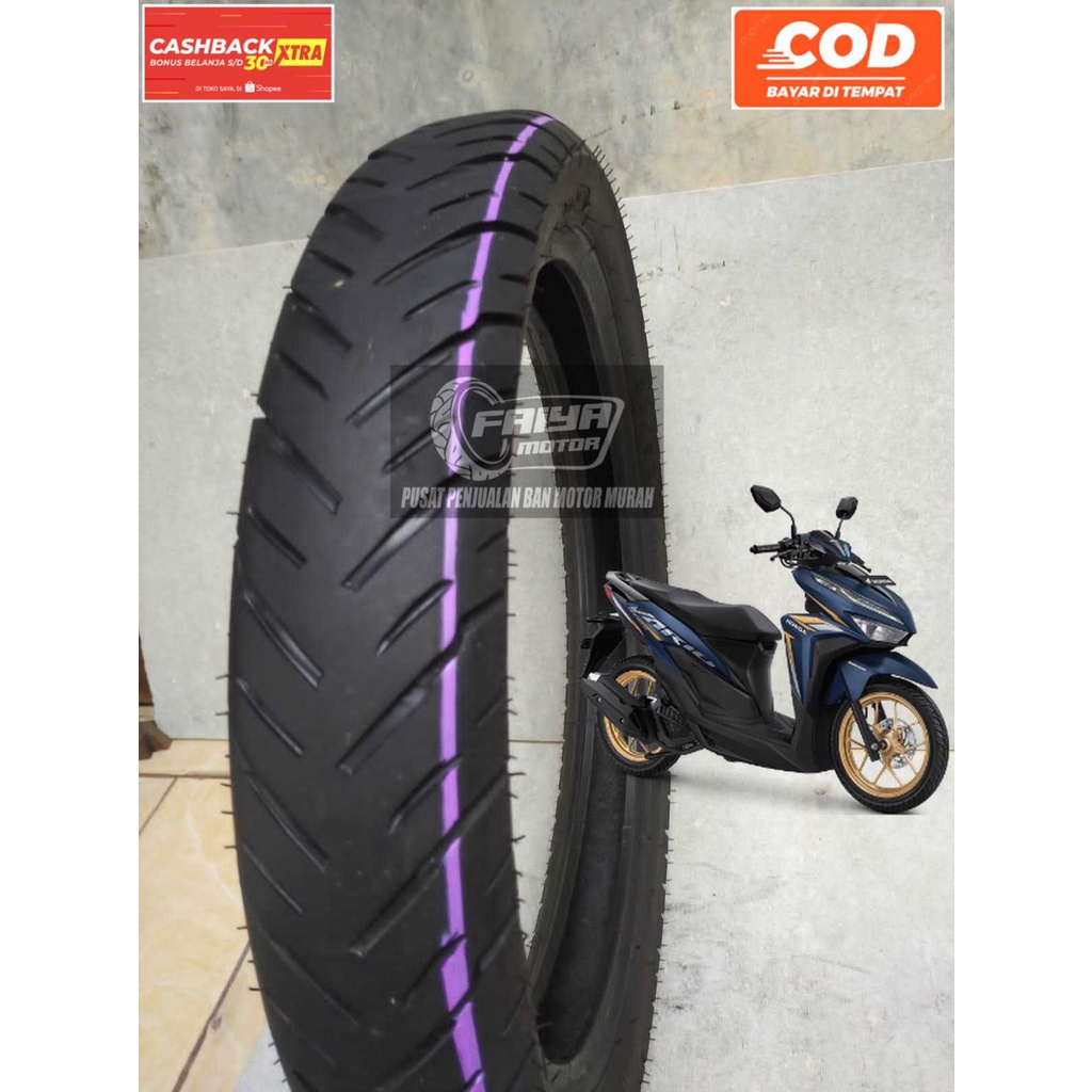 Ban ALL NEW VARIO 125 tubeless standar ALL NEW VARIO 125 depan merk IRC ukuran 80/90 , Ring 14