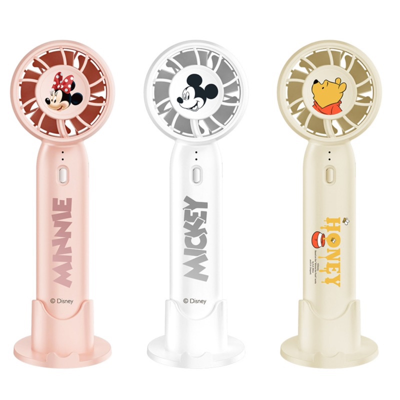 handheld mini fan disney kipas angin kecil usb chargeable portable handy fan