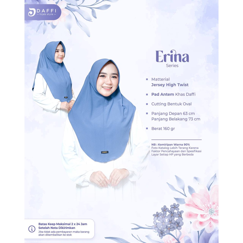 Daily Hijab Erina by Daffi Hijab