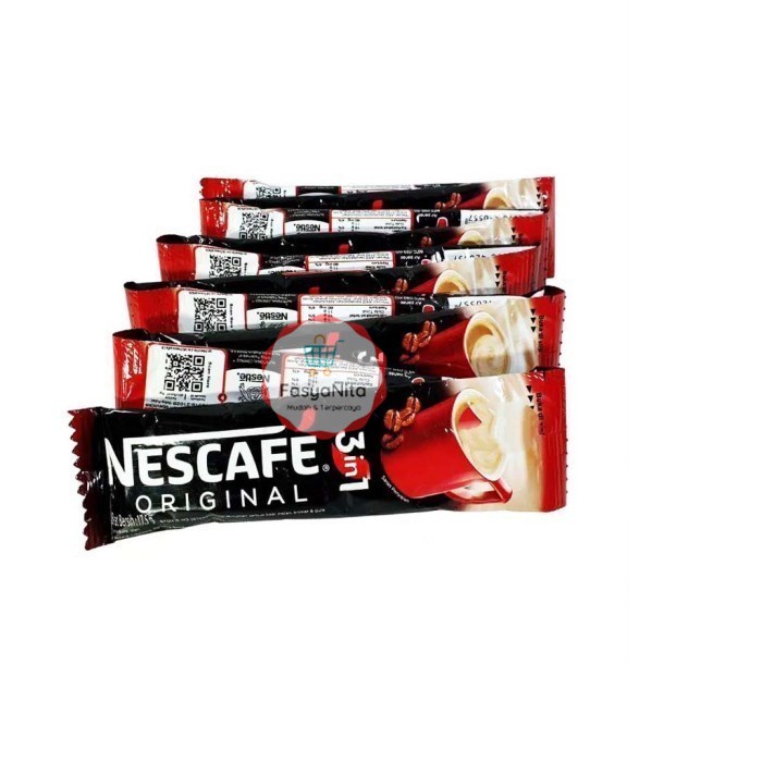 

Kopi Nescafe Original 3 IN 1 Sachet 17.5gr x 10 renceng- FasyAnita Mart Denpasar