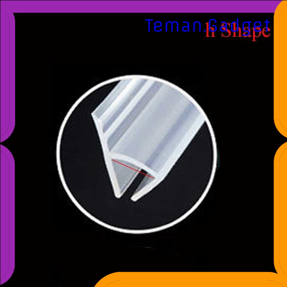 TG - ART Alloet Lis Sela Pintu Silicone Rubber Door Sealing Strip Type H 1M - TP40