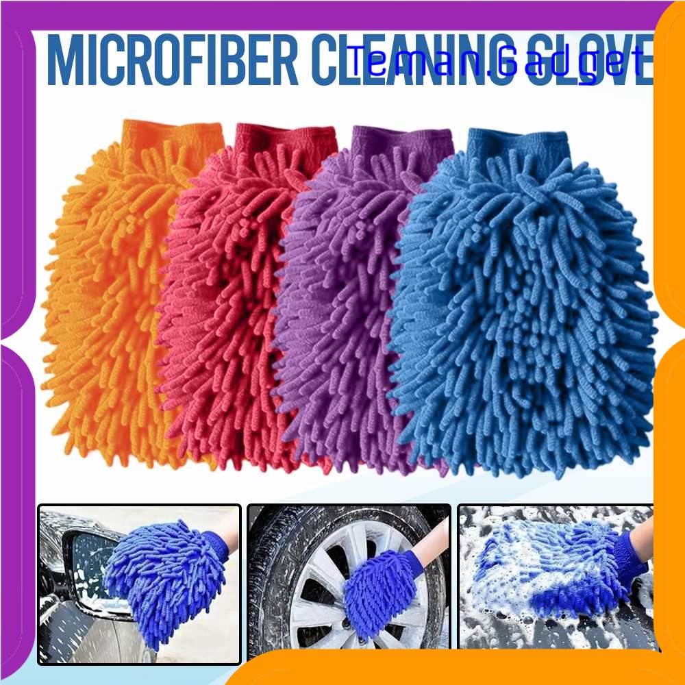 TG - ART VODOOL Microfiber Cleaning Glove Sarung Tangan Pembersih Debu - 14637