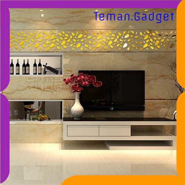 TG -  ART SOLEDI Sticker Dekorasi Dinding Mural Mirror Acrylic 13 PCS - SL09