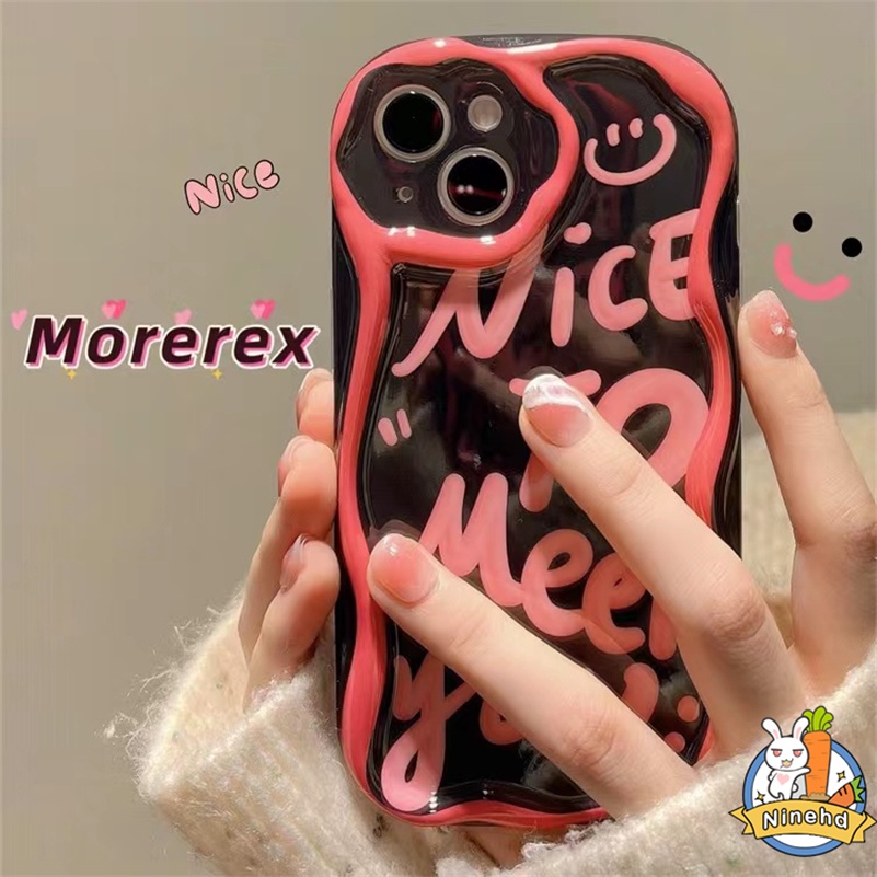 IPHONE Casing Kompatibel Untuk Iphone14 13 12 11 Pro Max X Xr Xs Max8 7 6 6s Plus SE 2020 Ins Gaya Baru Fashion Graffiti Inggris Casing Ponsel Canggih Silikon Glossy Penutup Perlindungan Shock