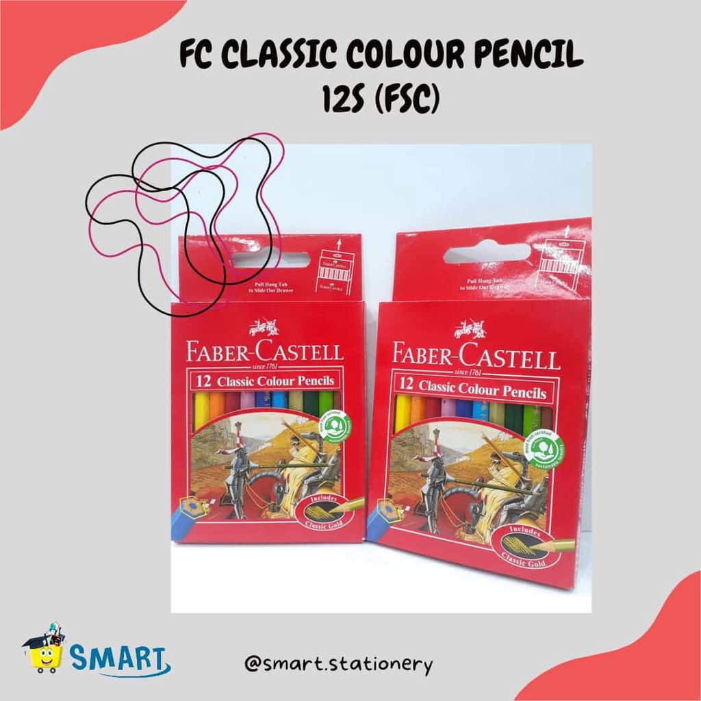 

FC CLASSIC COLOUR PENCIL 12S