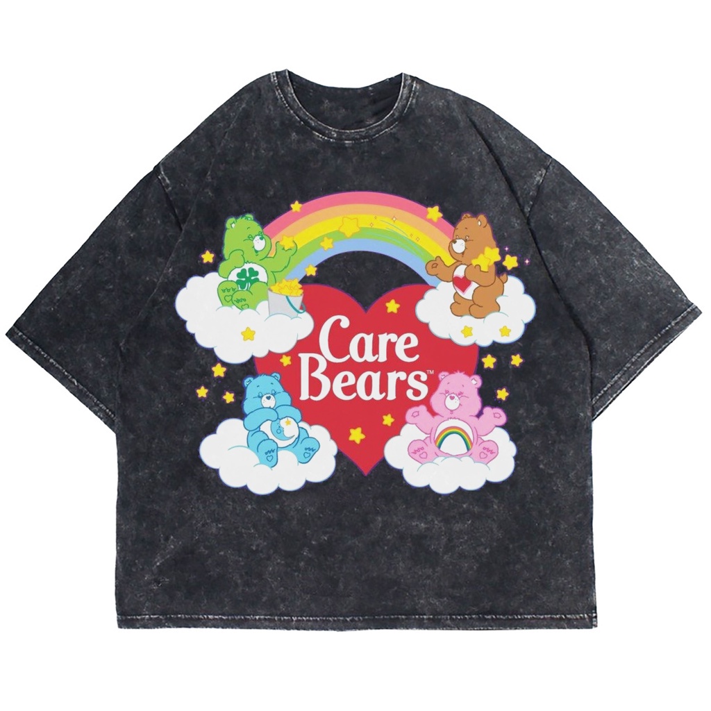 Patternmerch "care bears icon" Oversize T-shirt | washed tee | kaos vintage