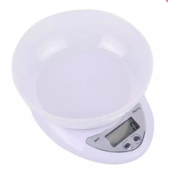 [BISA COD] Timbangan Dapur Digital  Electronic Kitchen Scale Mangkok CH-302 5kg bahan kue tepung obat bumbu