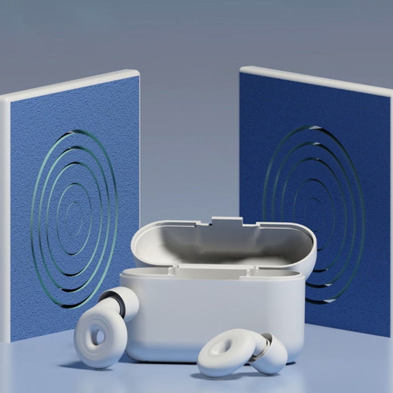 Zzz Earplug Silikon Untuk Tidur Belajar Konser Penyumbat Telinga Insulasi Suara Berulang Kali Menggunakan Eartip Nyaman Dipakai