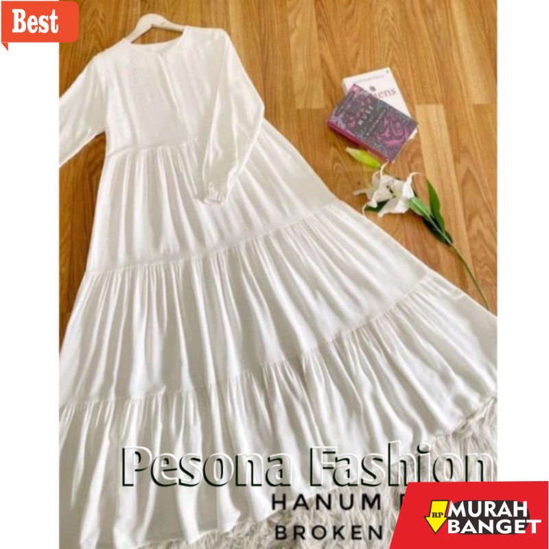 tren buat lebaran terbaru- Gamis Syari Busui Dress Jumbo Rayon Super Premium M L XL XXL XXXL Twill P