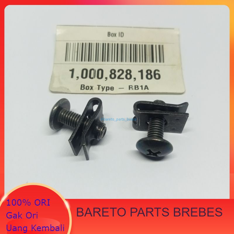 BOLT CLIPS HONDA M5 BAUT PALAT KLIP BODY HONDA KARISMA REVO SUPRA X 125 KIRANA CS1 DLL BAUT 8  SPIT 
