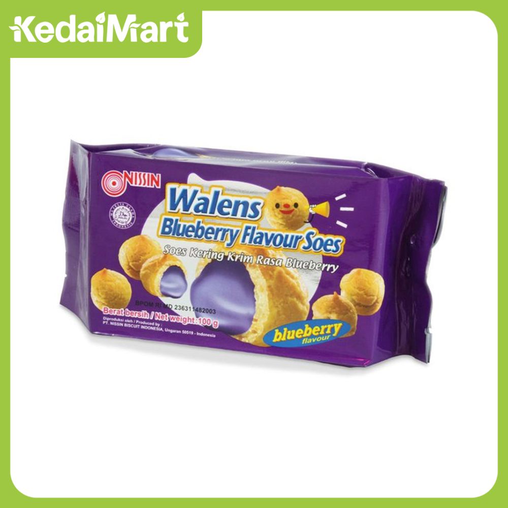 

Nissin Walens Blueberry Soes 100 Gram