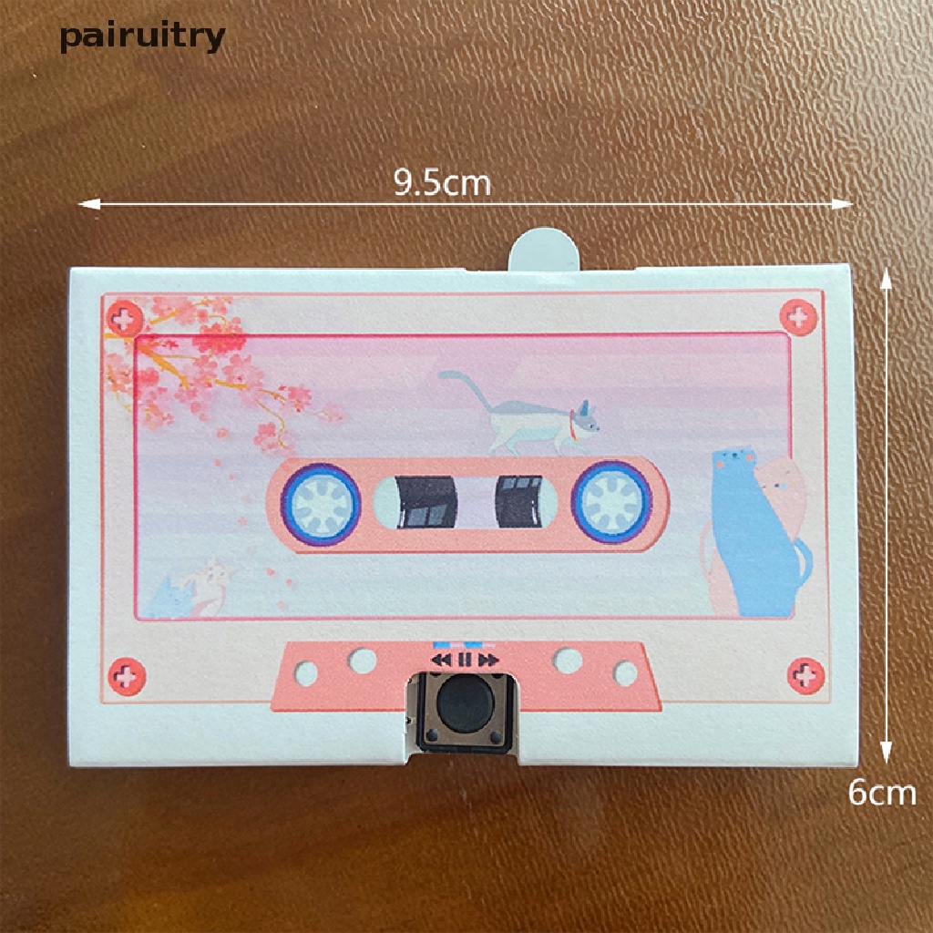 Prt 1Pcs Rekaman Suara Kartu Musik Hadiah Ulang Tahun Pacar Pacar Valene Day Couple Gift PRT