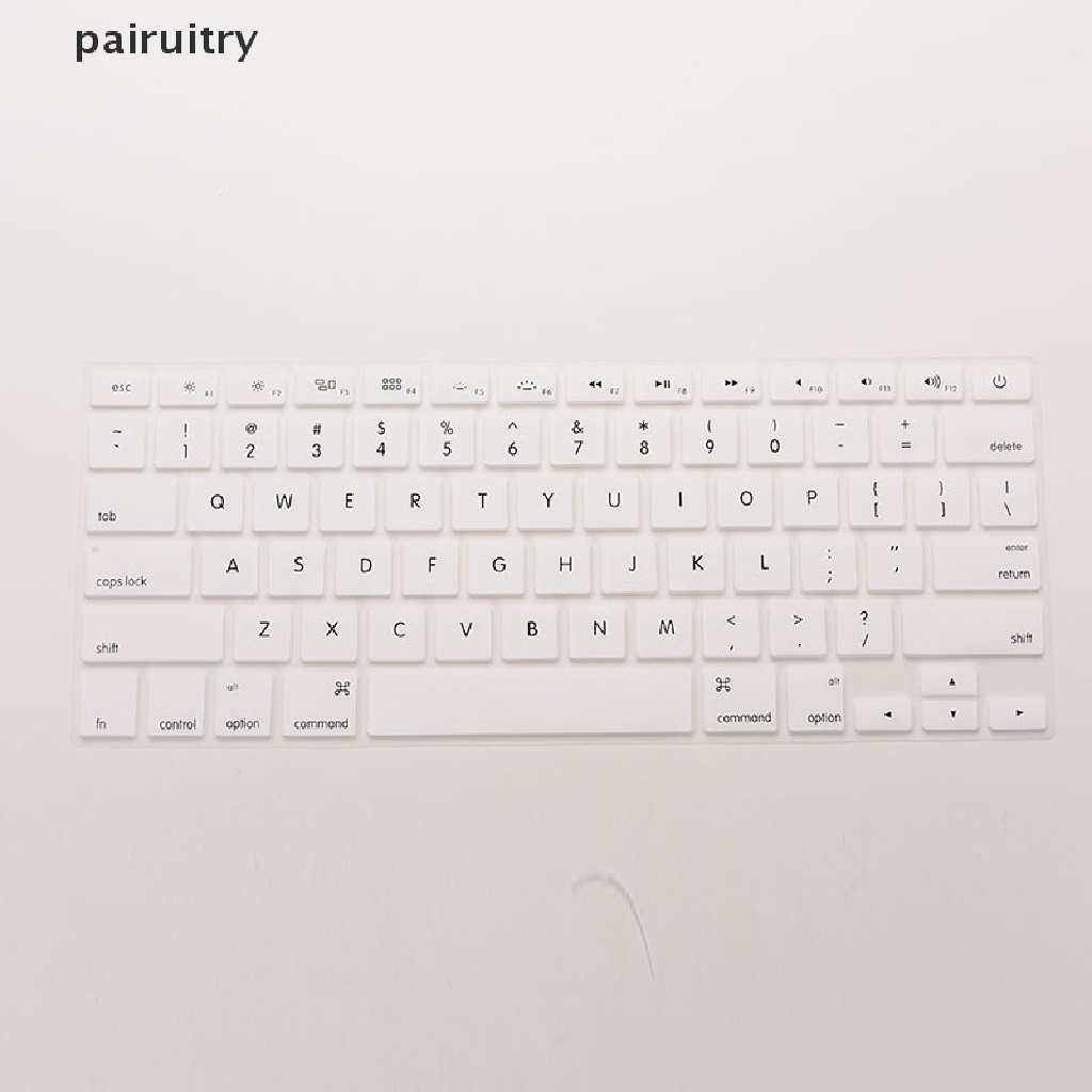 Prt Case Penutup Kulit Keyboard Bahan Silikon Untuk Macbook Air Pro 13 &quot;15&quot; 17inci PRT