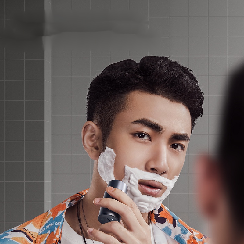Youpin ShowSee Smart Sensor Shaver Mini Body Stong Power IPX7 Tahan Air Wireless Elektrik Jenggot Cukur Pria Mesin Cukur