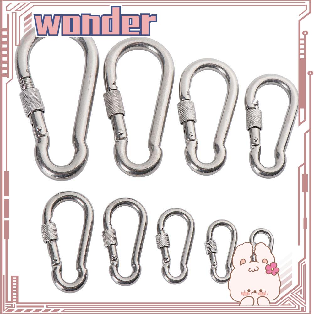 Wonder Lock Ring Quick Link Kait Pengaman Gigi Panjat Luar Stainless304