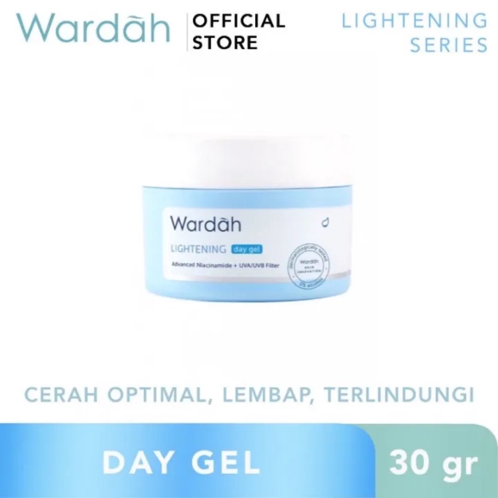 WARDAH Lightening Day Gel Advanced Niacinamide 20ml &amp; 30gr - Apple_Kosmetik