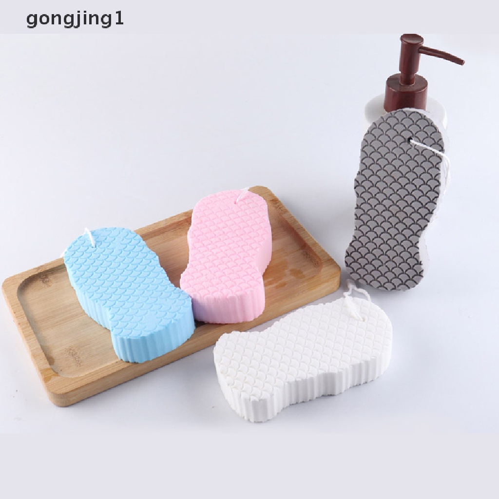 Ggg Spons Lembut Body Scrubber Mandi Exfoliag Scrub Sponge Shower Brush Cleaner ID