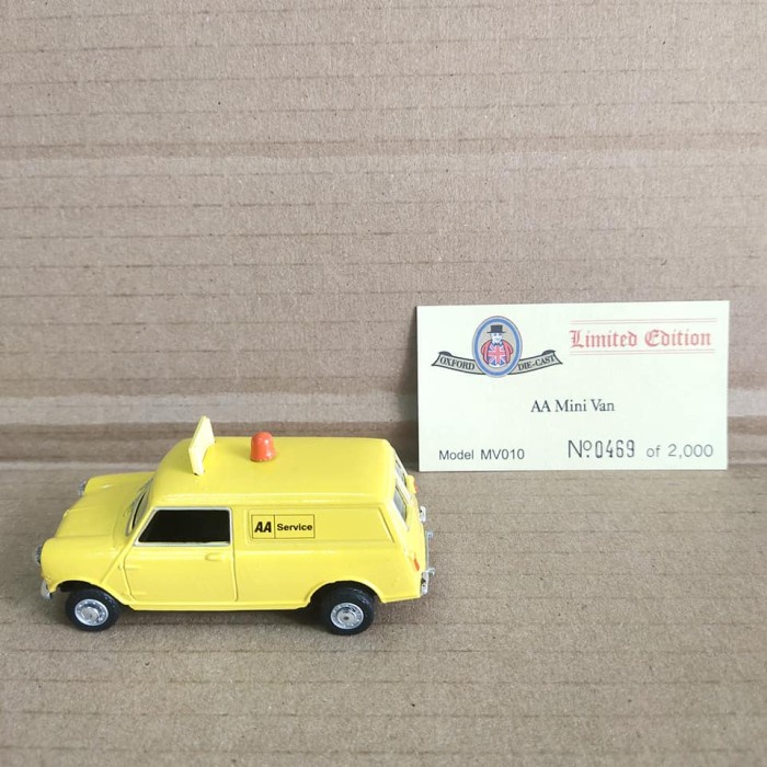 Oxford 1/43 Austin Morris Mini Panel Van AA Service Made in China