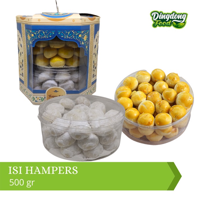 

Hampers Lebaran Idul Fitri Kue Nastar Putri Salju Dingdong Food