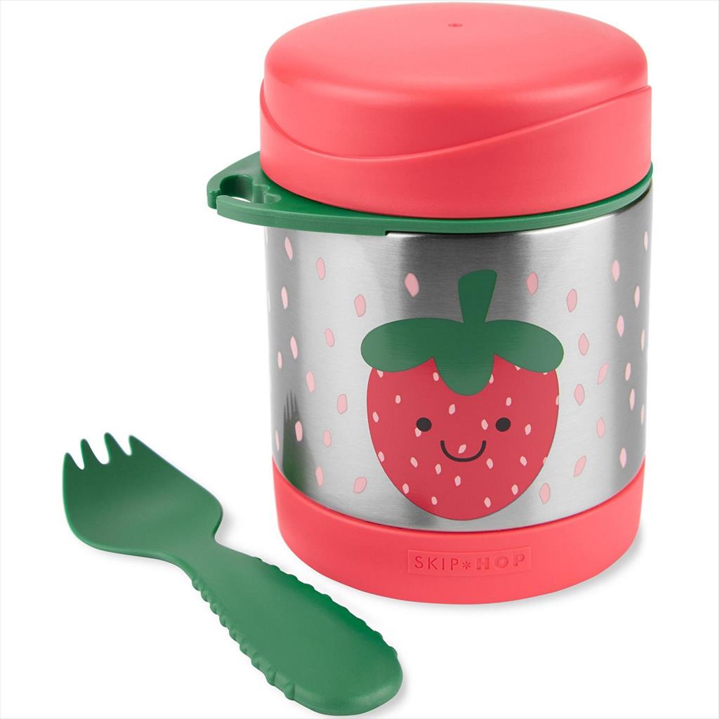 Skip Hop Zoo Insulated Food Jar 325 ml 780410 Strawberry
