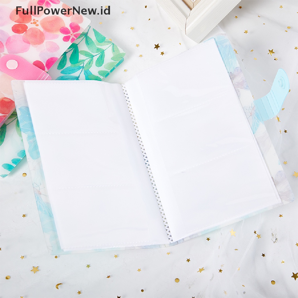 Power 120slot Stiker Kuku Album Buku Penyimpanan Kosong Collecg Water Decal ID