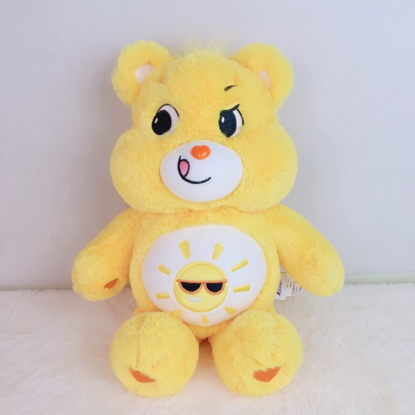 [2023New] 22cm Lucu Magic Love Bear Boneka Perawatan Beruang Beruang Pelangi Beruang Kartun Beruang Mewah Boneka Liburan Anak Mainan Mewah