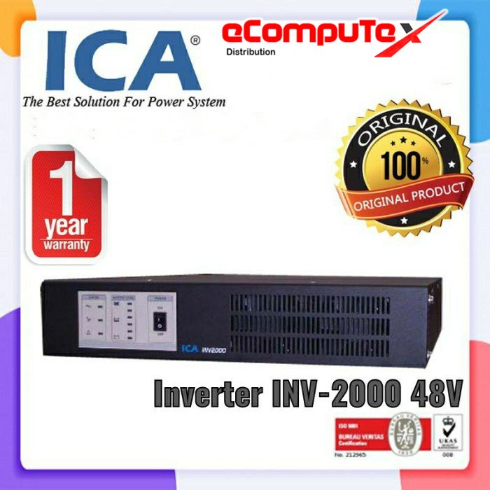 INVERTER ICA INV-2000 INV2000 2000VA RACK MOUNT INVERTER GARANSI RESMI