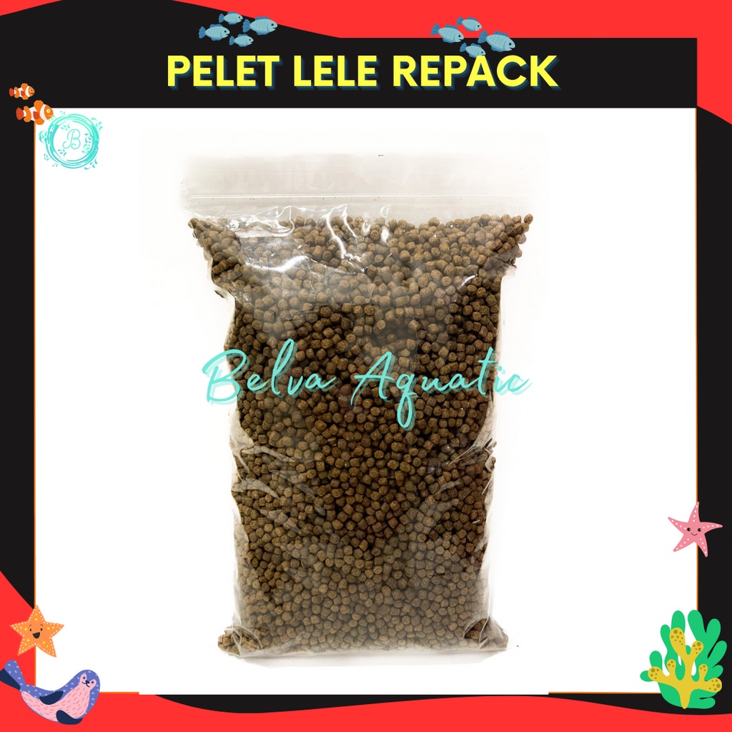 Pakan Pelet Lele Ikan Patin Gurame Nila Repack