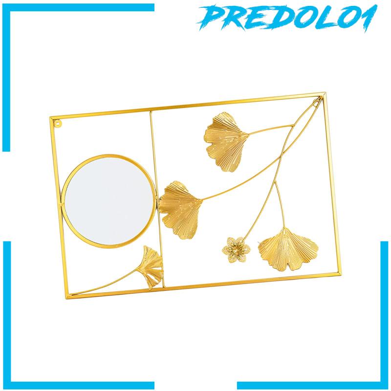 [Predolo1] Background Cermin Hias Seni Metal Untuk Rumah Ruang Tamu Kantor