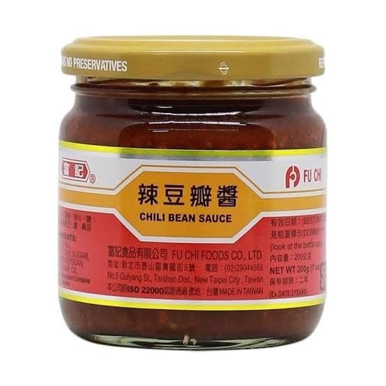 

Fu Chi Chili Bean Sauce 200gr Taiwan Fuci Tobanchang