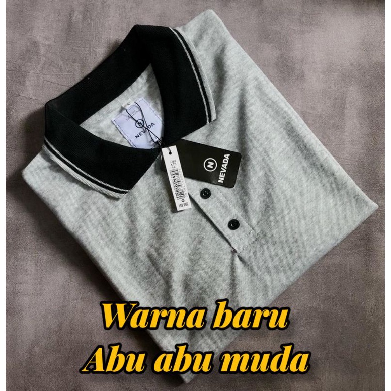 Kaos Polo Nevaadaa Shirt Kaos Kerah Pria wanita Polos Wanita Nevaadaa