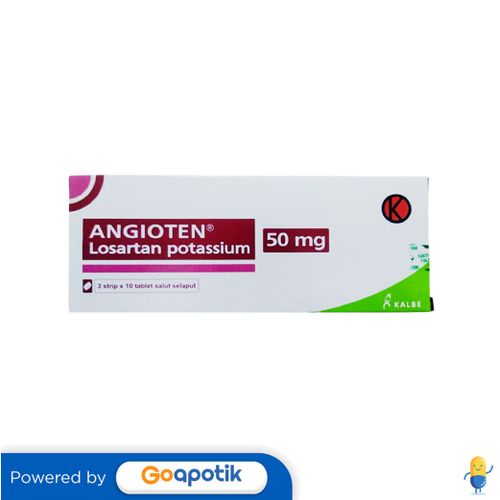 ANGIOTEN 50 MG BOX 30 TABLET