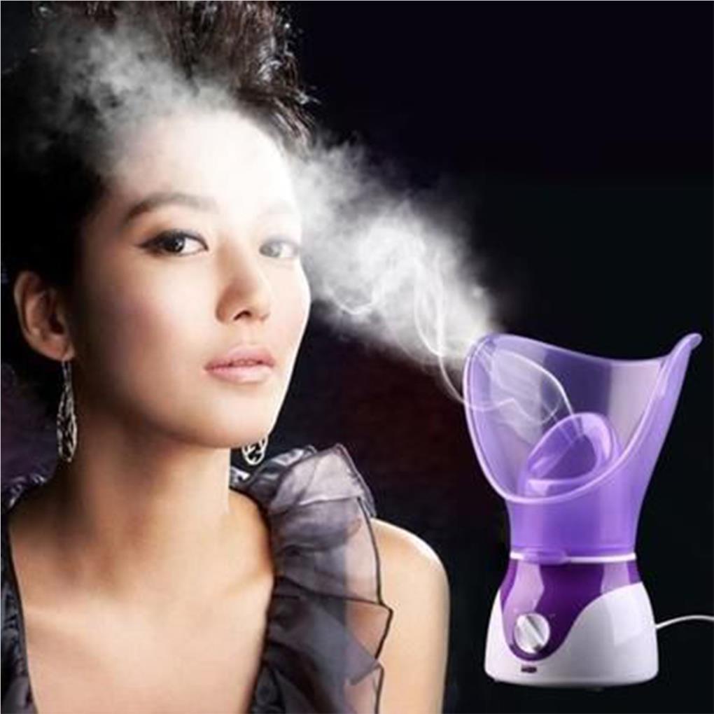 Facial Steamer Professional Spa Rumah Pengukus Wajah Sauna Kabut Hangat Pelembab Humidifier Cepat Steam Sprayer