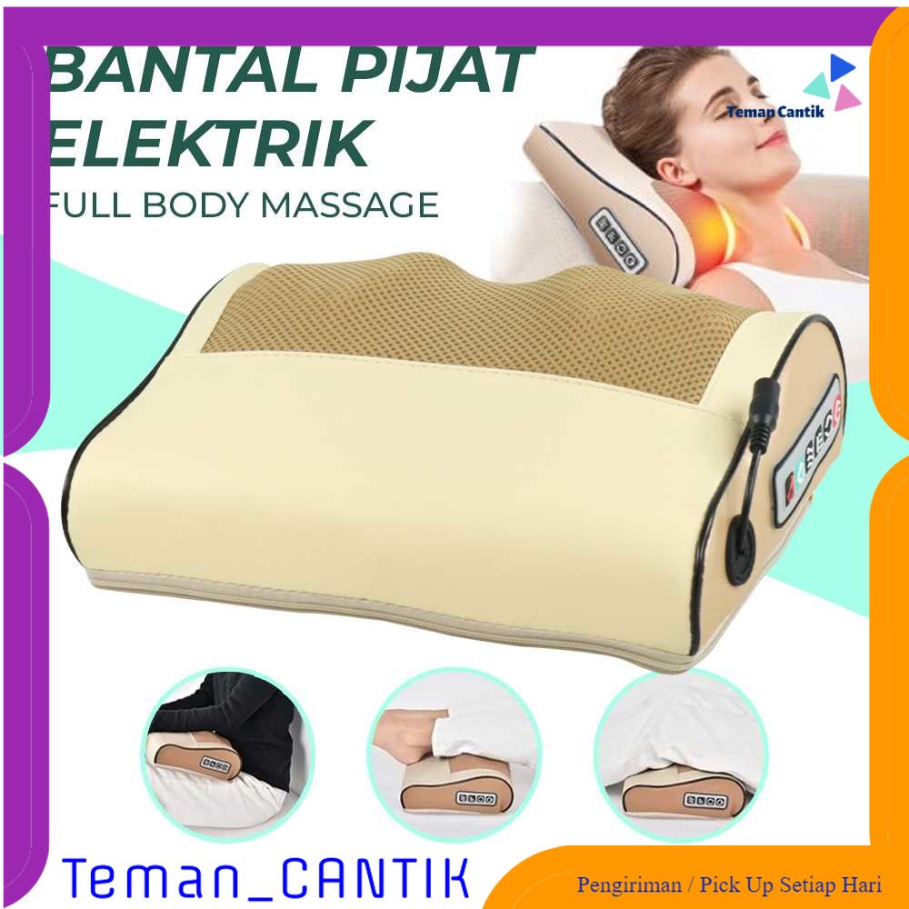 TC - ART Junbu Bantal Pijat Leher Elektrik Massage Pillow Neck Shoulder - JB-311
