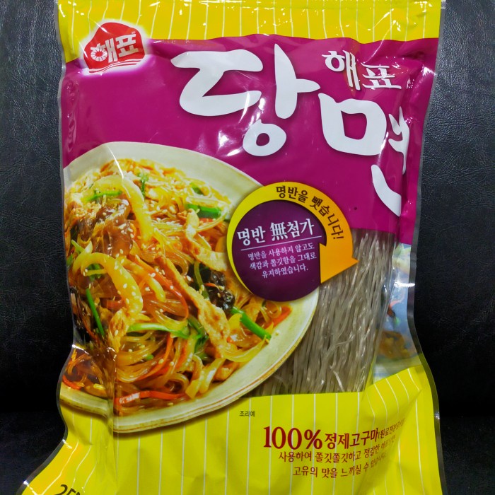 

korean vermicelli 500 gr/Sajo soun korea/dangmyeon japchae LMM