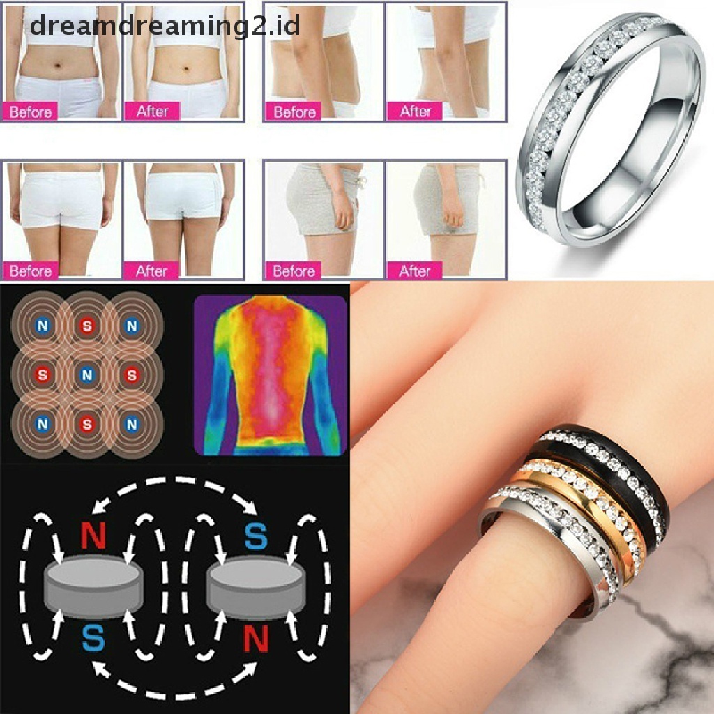 (hot) Fashion Healthcare Weight Loss Ring Pelangsing Sehat Cincin Perhiasan//