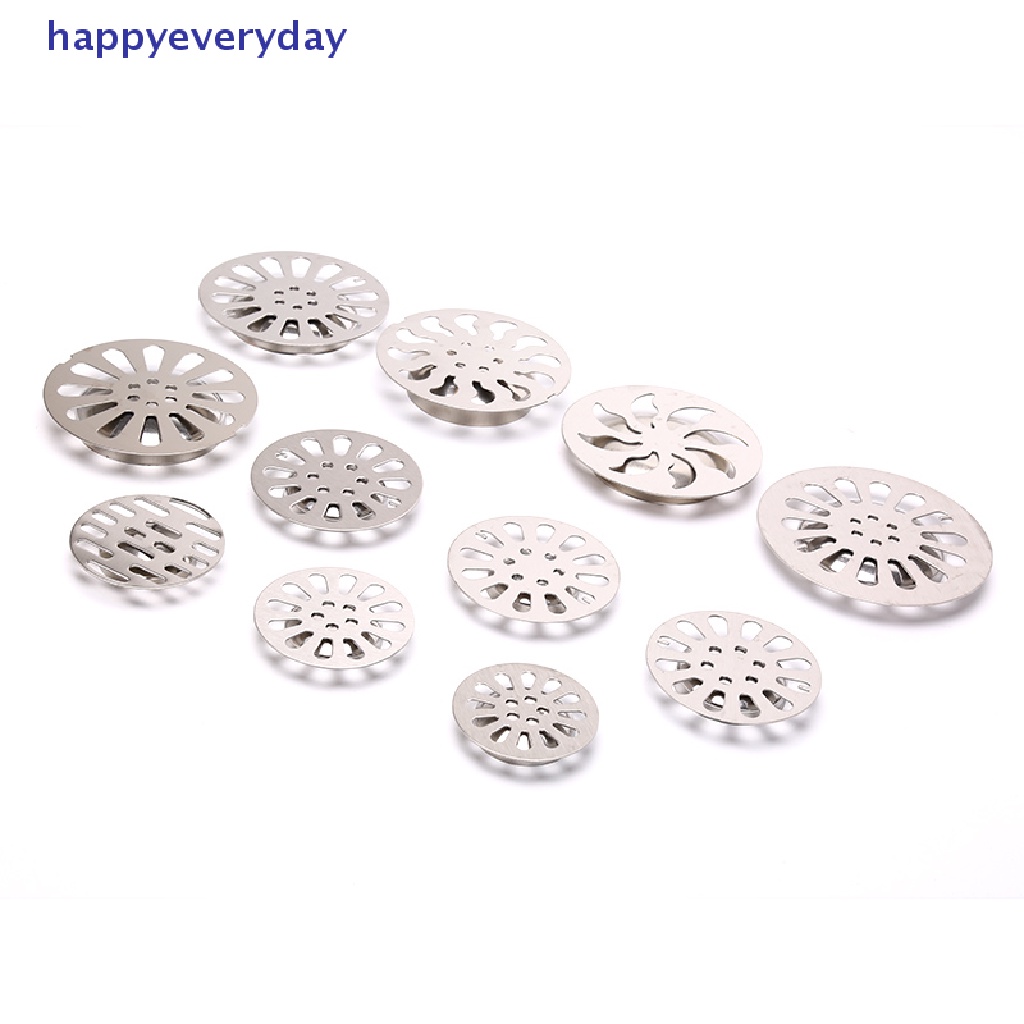 [happy] 1pc Stainless steel floor Drain cover overflow Bulat Anti Mampet shower Drain [ID]