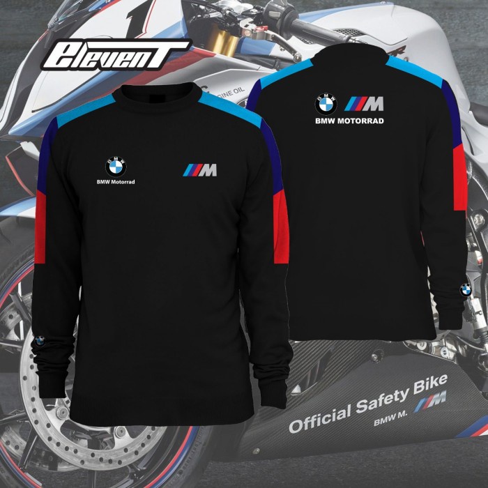 Terlaris Kaos Baju Pakaian Motor Bmw - Tshirt Lengan Panjang Bmw Motorsport