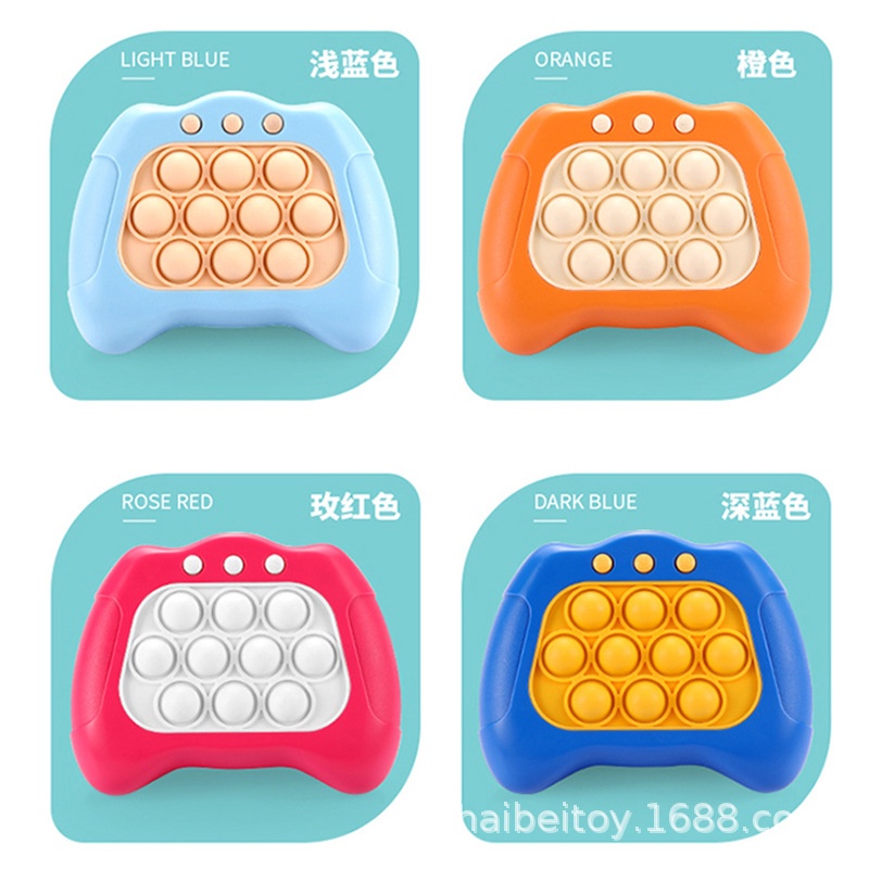 Asli Fangdi Tekan Musik Puzzle Terobos Konsol Game Tekan Cepat Dekompresi Dongdongle Dekompresi Alat Berguna Mainan Baru Aneh Pop It Mainan Anak Edukasi Dekompresi Game Konsol Mendera